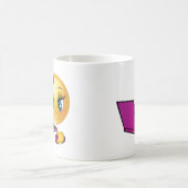 Mug Fille de l'Emoji d'Ordinateur Portable (Centre)