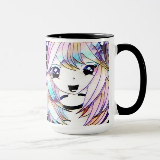 Mug Fille de Manga (Droite)