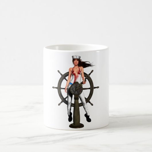Mug Fille de marine (Centre)