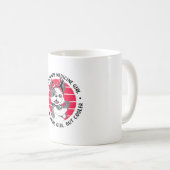 Mug Fille de médecine vétérinaire (Devant droit)