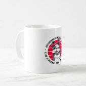 Mug Fille de médecine vétérinaire (Devant gauche)