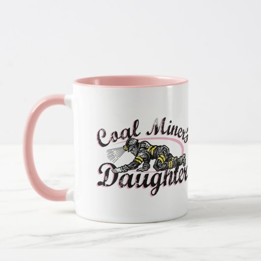 MUG FILLE DE MINEUR DE CHARBON (Gauche)