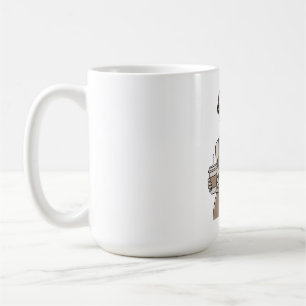 Mug Fille de mode chic Restez classe Esthétique minim
