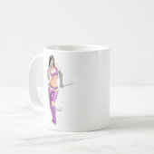 Mug Fille de Ninja (Devant gauche)