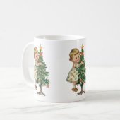 Mug Fille de Noël (Devant gauche)