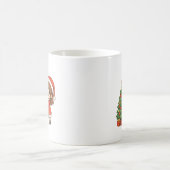Mug Fille de Noël Mignonne Décorant l'Arbre (Centre)