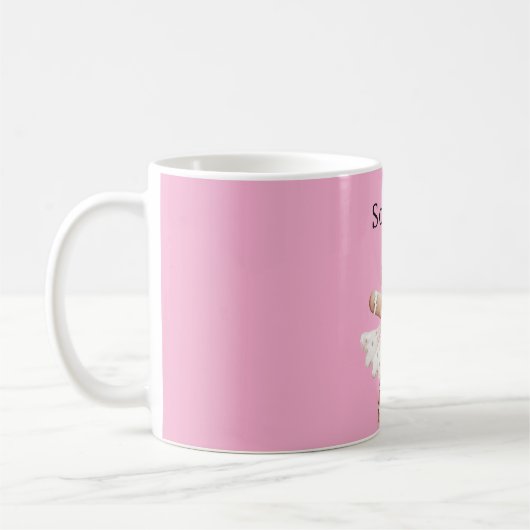 Mug Fille de pain d'épices Ballerina Ballet (Gauche)