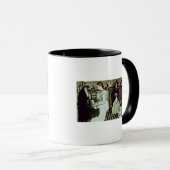 Mug Fille de Paul Cezanne | au piano, 1868-69 (Devant droit)