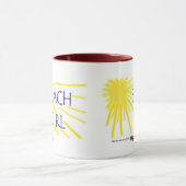 Mug Fille de plage (Centre)