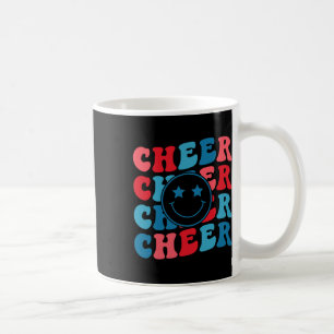 Mug Fille de pom-pom girl américaine Cheerleading Rétr
