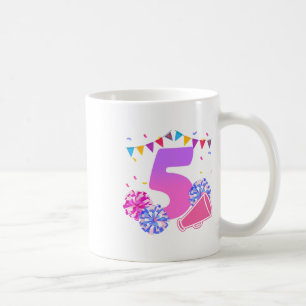 Mug Fille de pom-pom girls pour fête d'anniversaire de