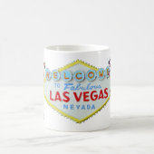 Mug Fille de scène et signe de Las Vegas (Centre)