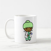 Mug Fille de scientifique (Gauche)