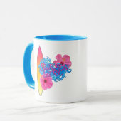 Mug Fille de surfer (Devant gauche)