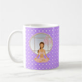 Mug fille de yoga (Gauche)