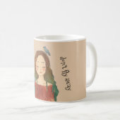Mug Fille des Merles Bleus N'envole Pas (Devant droit)