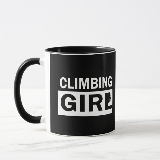 Mug Fille d'escalade (Gauche)
