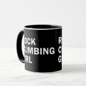 Mug Fille d'escalade (Devant gauche)