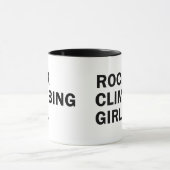Mug Fille d'escalade de roche (Centre)
