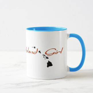Mug Fille d'île - Hawaï - pente