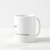 Mug fille dîner muette (Devant droit)