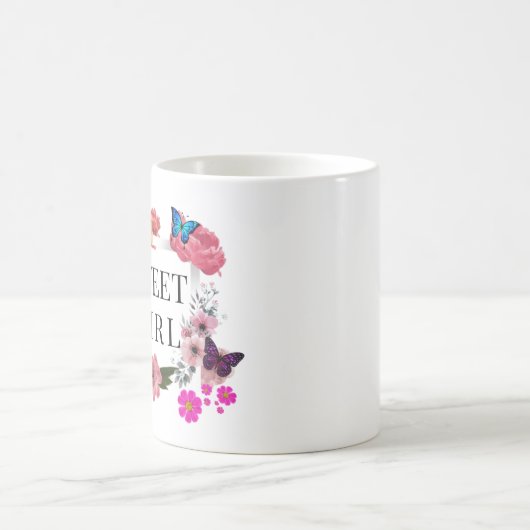 Mug Fille douce tendance (Centre)
