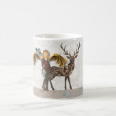 Mug Fille dragon Steampunk Art Fantastique  (Centre)