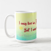 Mug Fille du Jersey une fois et toujours (Gauche)