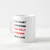 Mug fille du marié, génial (Devant gauche)