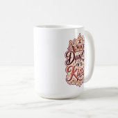 Mug Fille du Roi Conception Foi Chrétienne (Devant droit)
