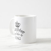 Mug Fille du Roi Quote (Devant gauche)