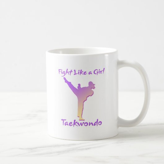 Mug Fille du Taekwondo (Droite)