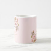 Mug Fille élégante Première Sainte Communion Boho Flor (Centre)