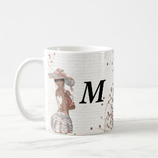 Mug Fille en casquette d'été
