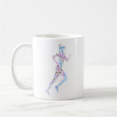 Mug Fille en course (Gauche)