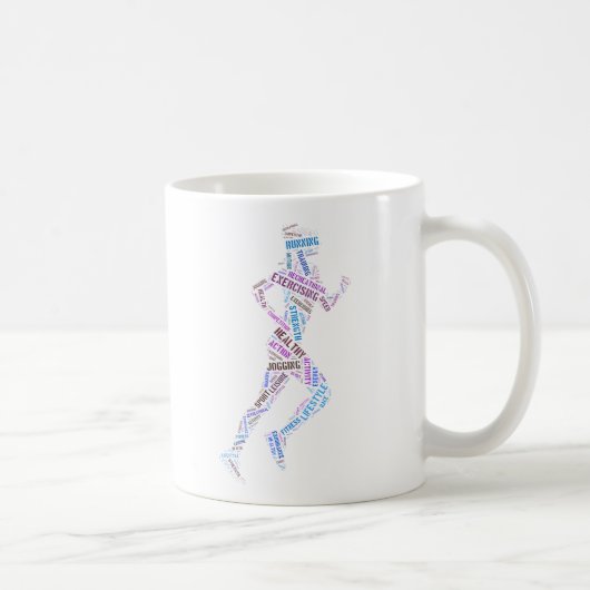 Mug Fille en course (Droite)
