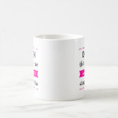 Mug Fille en droit Futur nouvelle idée cadeau (Centre)