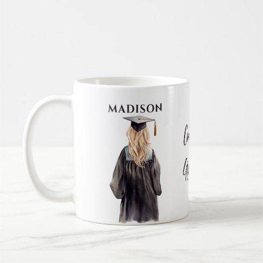 Mug Fille En Gris (Gauche)