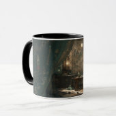 Mug Fille en hanbok au clair de lune (Devant gauche)