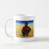 Mug Fille en rouge 1992 (Gauche)