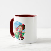 Mug Fille espagnole (Devant gauche)