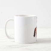 Mug Fille et cheval anglais d'équitation (Gauche)