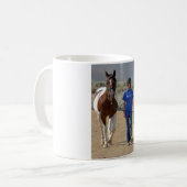 Mug Fille et son cheval (Devant gauche)