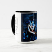 Mug "Fille et tuyau de vapeur " (Devant gauche)