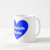 Mug Fille finlandaise (Devant droit)