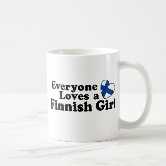 Mug Fille finlandaise (Droite)