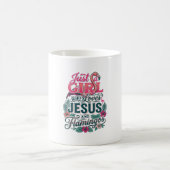 Mug Fille flamant chrétien vintage (Centre)
