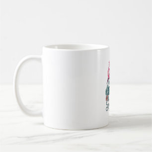 Mug Fille flamant chrétien vintage