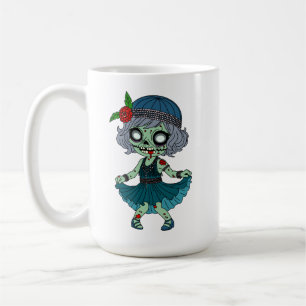 Mug Fille Flapper Zombie des Années 1920