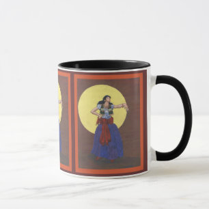 Mug fille gitane